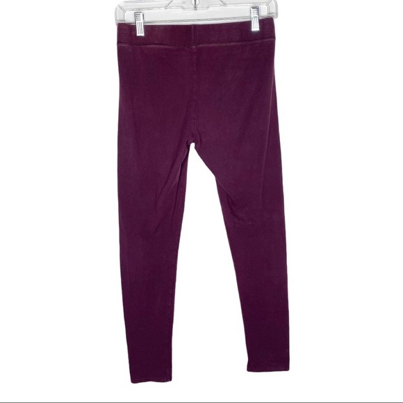 Aerie Maroon Chill Play Move Leggings Size Medium - Picture 7 of 8